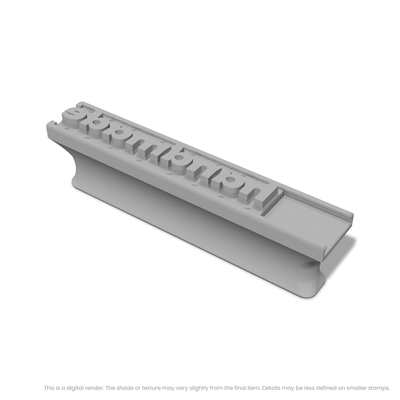 Unbounded | Font Rail Stamp Sets | Letters, Numbers, and Symbols - Ceramind® Tools
