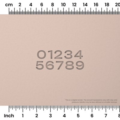 Unbounded | Number Stamp Sets - Ceramind® Tools
