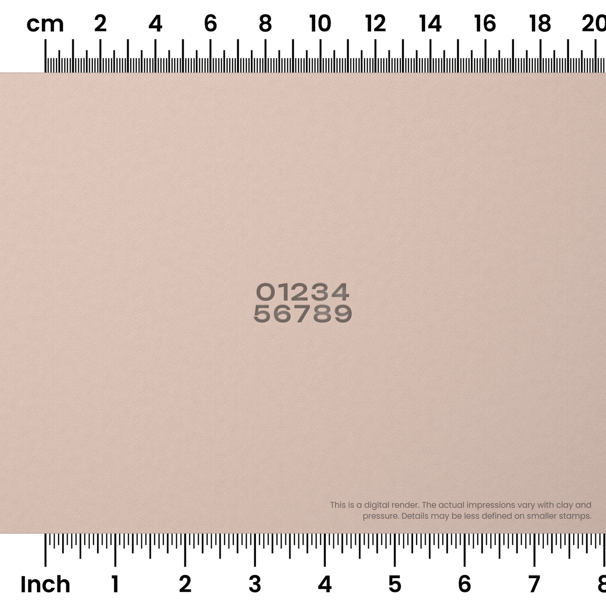 Unbounded | Number Stamp Sets - Ceramind® Tools
