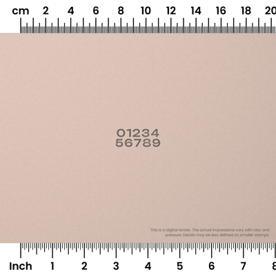 Unbounded | Number Stamp Sets - Ceramind® Tools