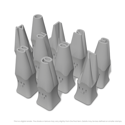 Unbounded | Number Stamp Sets - Ceramind® Tools