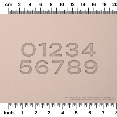 Unbounded | Number Stamp Sets - Ceramind® Tools