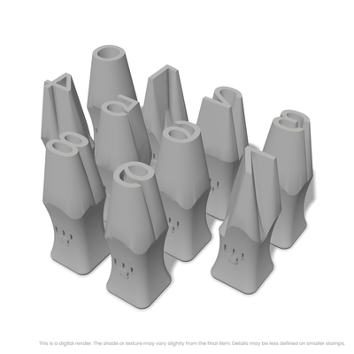 Unbounded | Number Stamp Sets - Ceramind® Tools