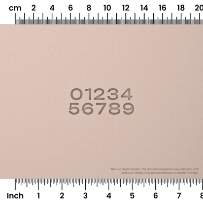 Unbounded | Number Stamp Sets - Ceramind® Tools