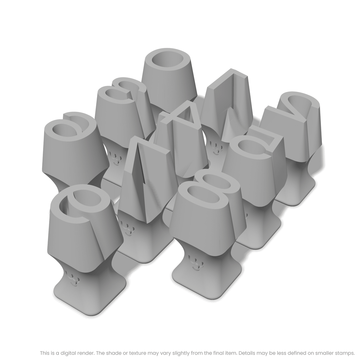 Unbounded | Number Stamp Sets - Ceramind® Tools