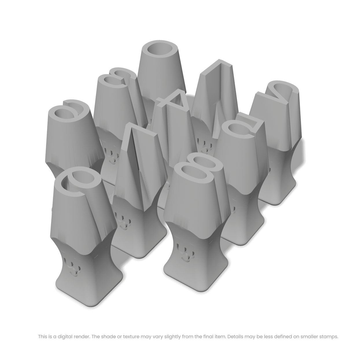 Unbounded | Number Stamp Sets - Ceramind® Tools