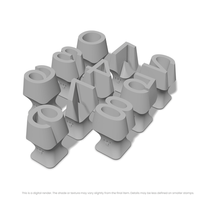 Unbounded | Number Stamp Sets - Ceramind® Tools