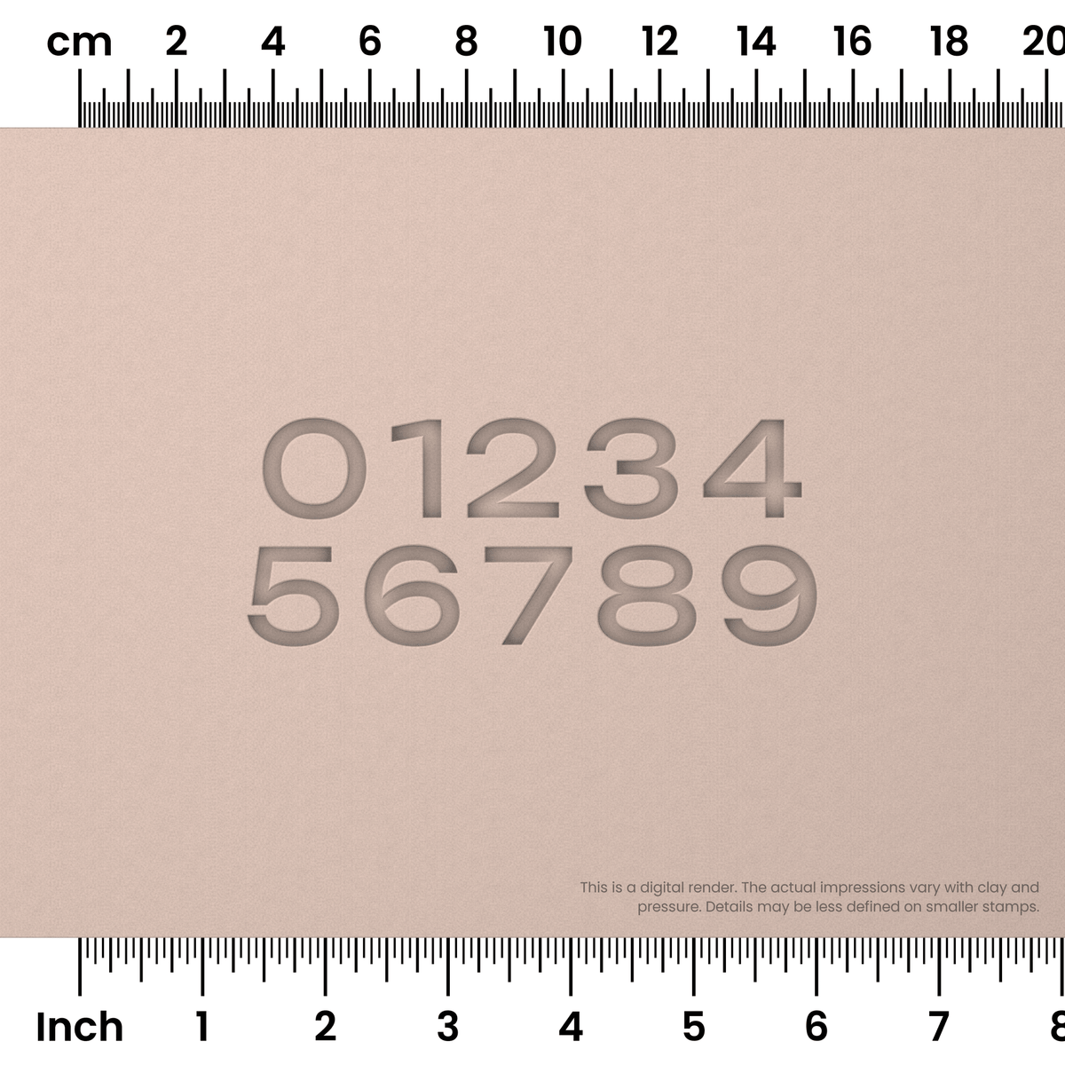 Unbounded | Number Stamp Sets - Ceramind® Tools