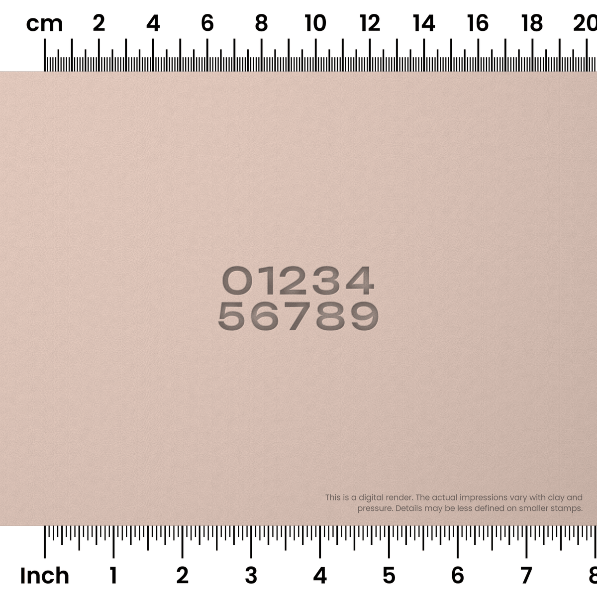 Unbounded | Number Stamp Sets - Ceramind® Tools