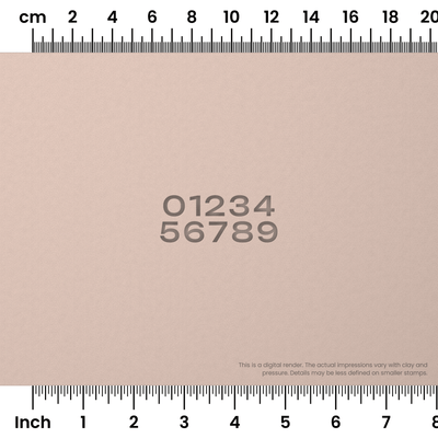 Unbounded | Number Stamp Sets - Ceramind® Tools