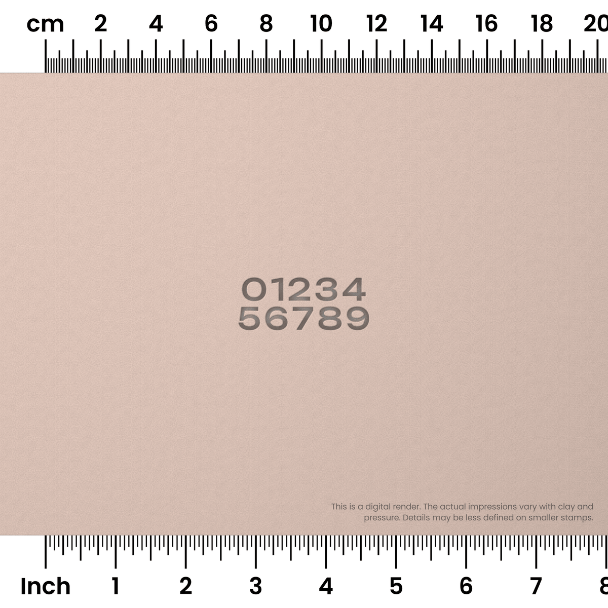 Unbounded | Number Stamp Sets - Ceramind® Tools