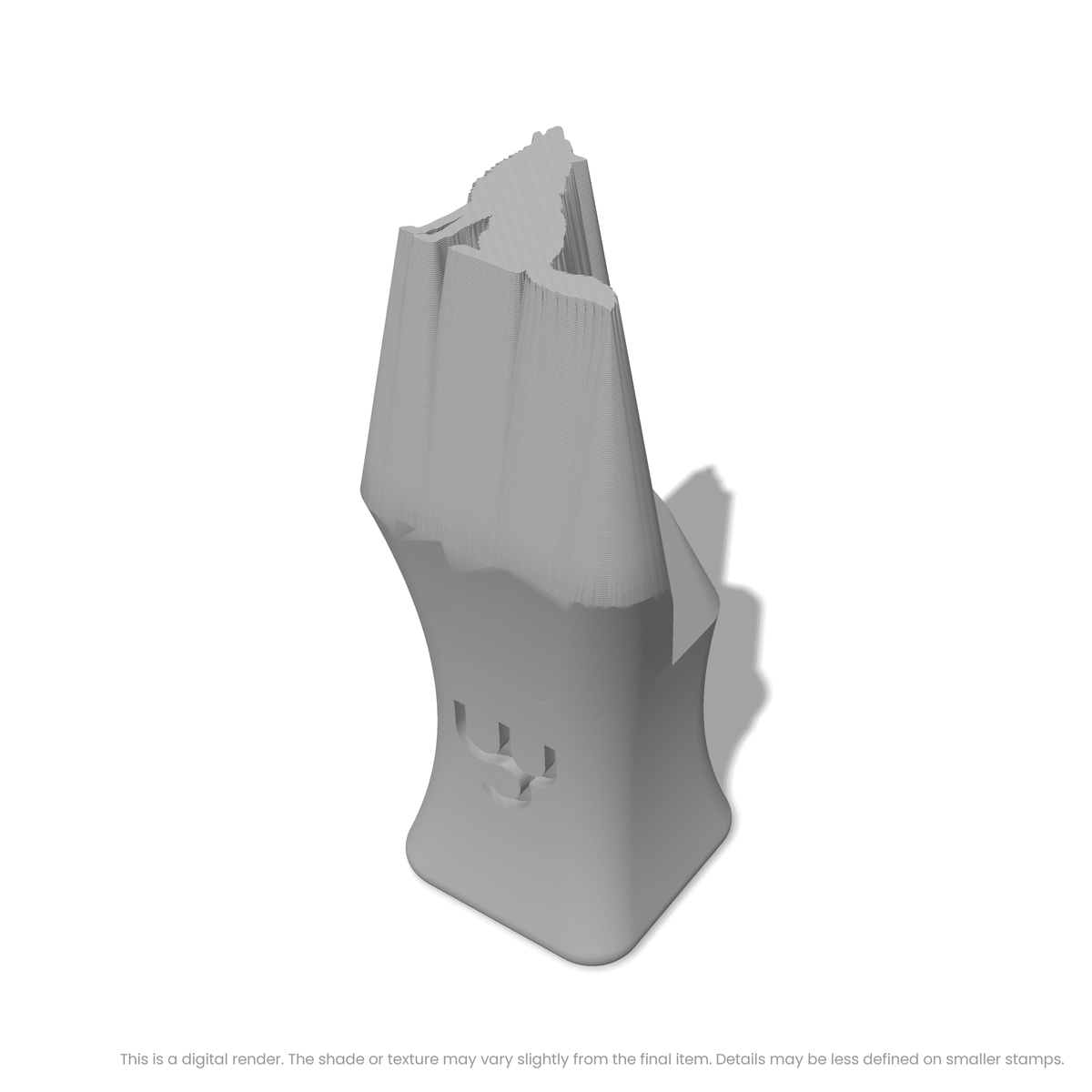 Wolf Howling While Sitting Stamps - Ceramind® Tools