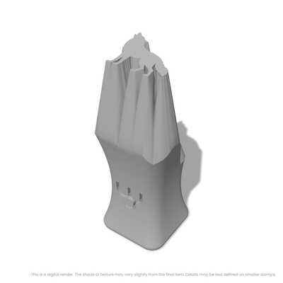 Wolf Howling While Standing Stamps - Ceramind® Tools